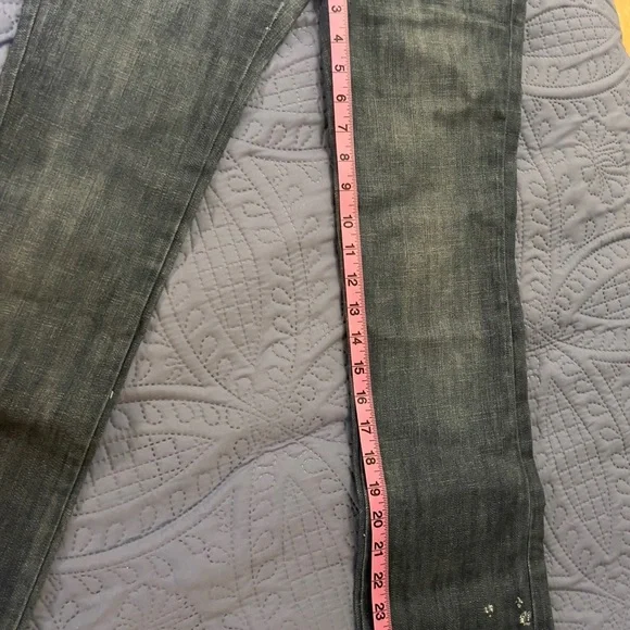 Frankie B. Low-rise, Blue Boot Cut Jeans Size 2 - Picture 8 of 13